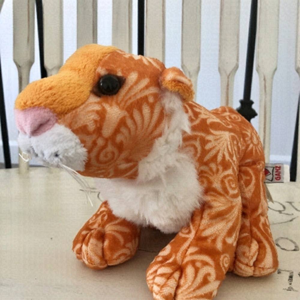 Webkinz, Majestic Tiger, Stuffed Animal, Plush Toy, Nice condition, NO CODE